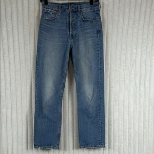 GAP cheeky straight button butterfly jeans size 2/26